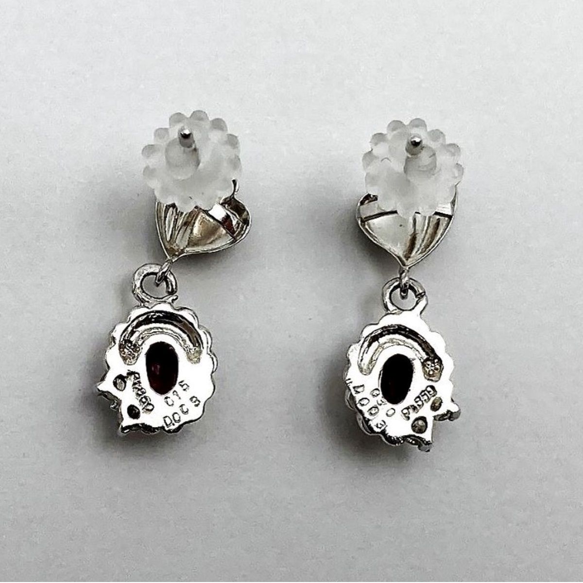 Pt850 ルビー/0.15ct ダイヤモンド/0.03ct ピアス/2.8g プラチナ レッド 宝石 ジュエリー アクセサリー レディース -  メルカリ