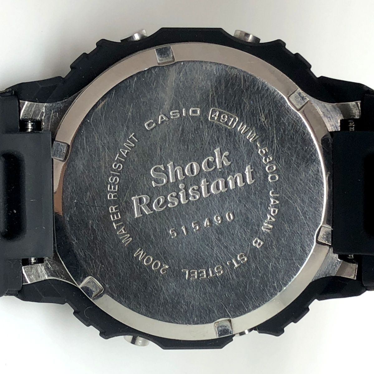 G-SHOCK ジーショック CASIO カシオ 腕時計 WW-5300C-1 レストア WIDE