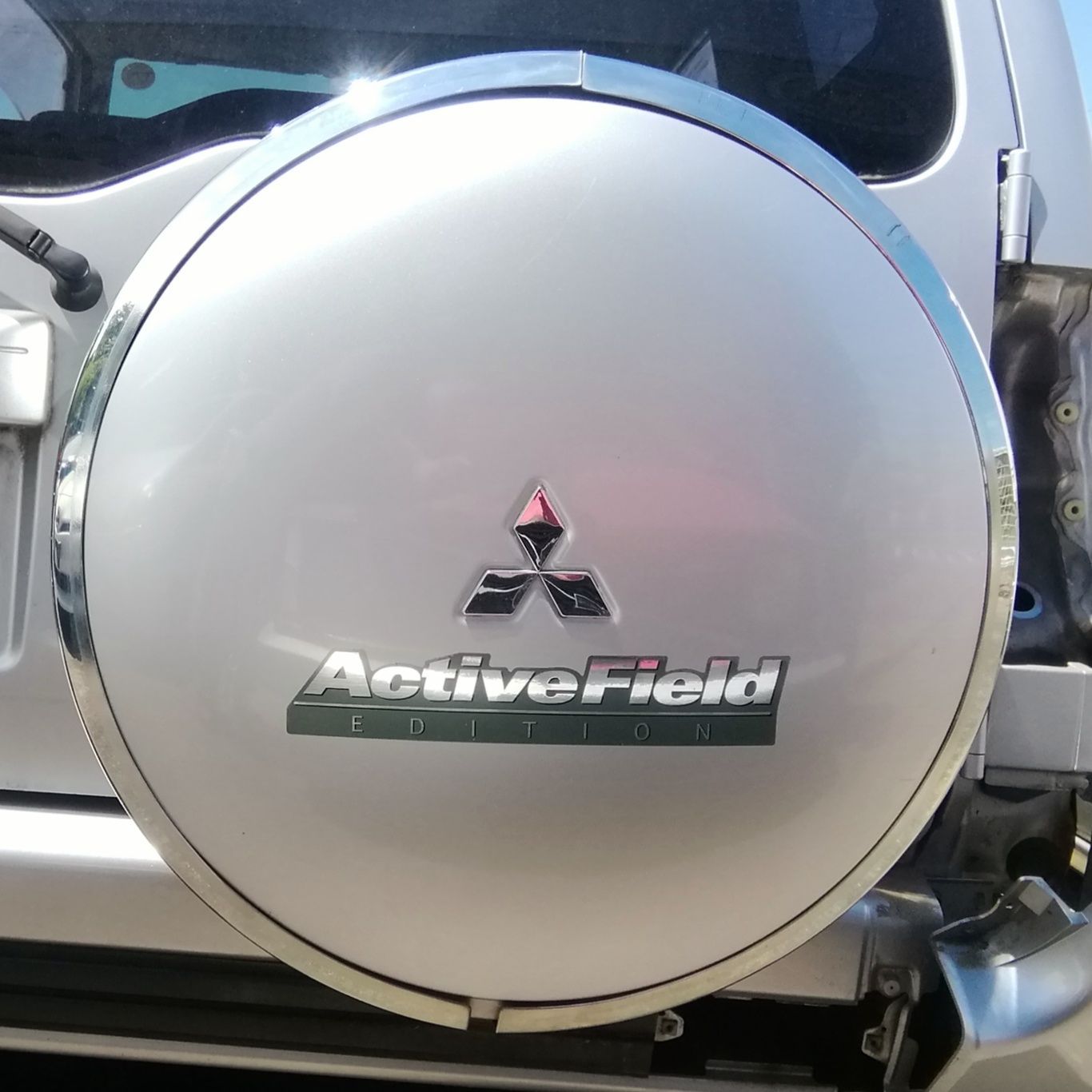 三菱純正 パジェロミニ スペアタイヤカバー H14年式 パジェロミニ