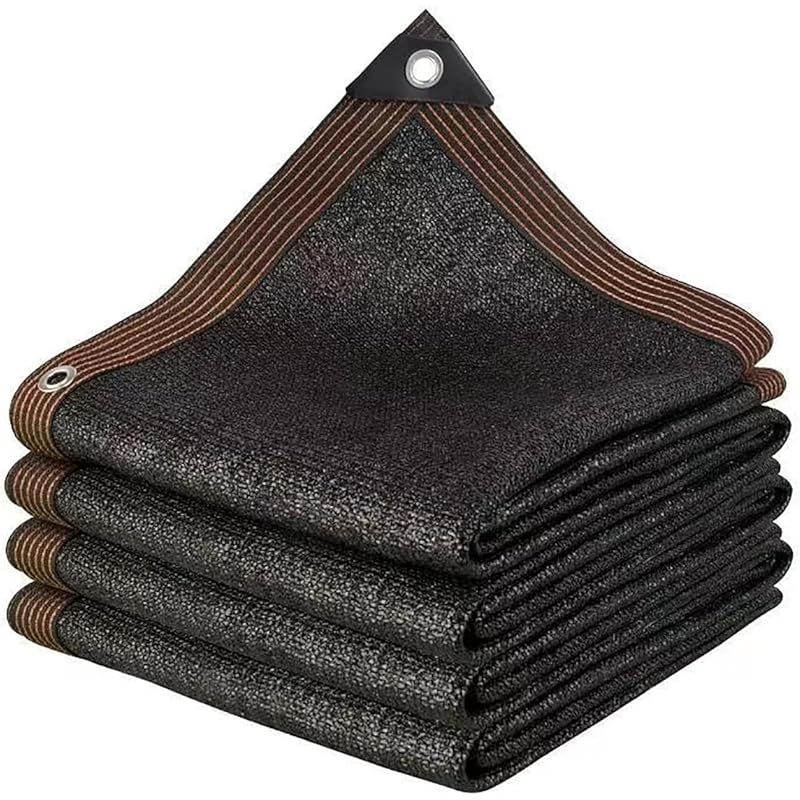 YEZOND 遮光ネット 4M 10M ベランダ 窓 カーポート ルーフ ヤード パーティー 廊下 農業 園芸用などに最適な日よけシェード 2M 3M 4M 5M 6M 8M 10M 12M 15M 高密度ポリエチレン製 エッジを広げる 1