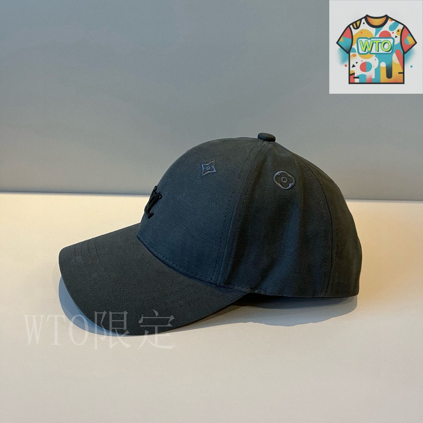 Louis Vuitton ベースボールキャップ ネイビー LOUIS VUITTON ルイヴィトン ベースボール キャップ 帽子