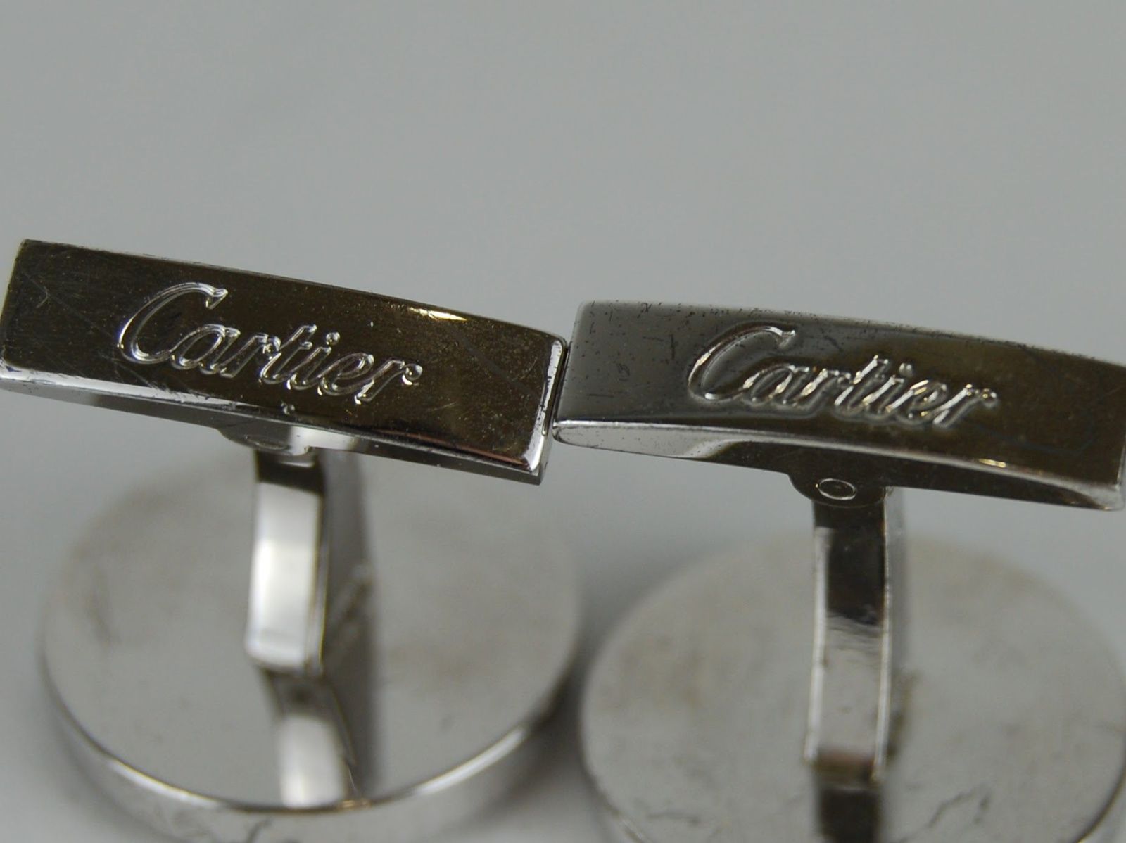 USED/C】Cartierカルティエ□カフスボタン/カフリンクス