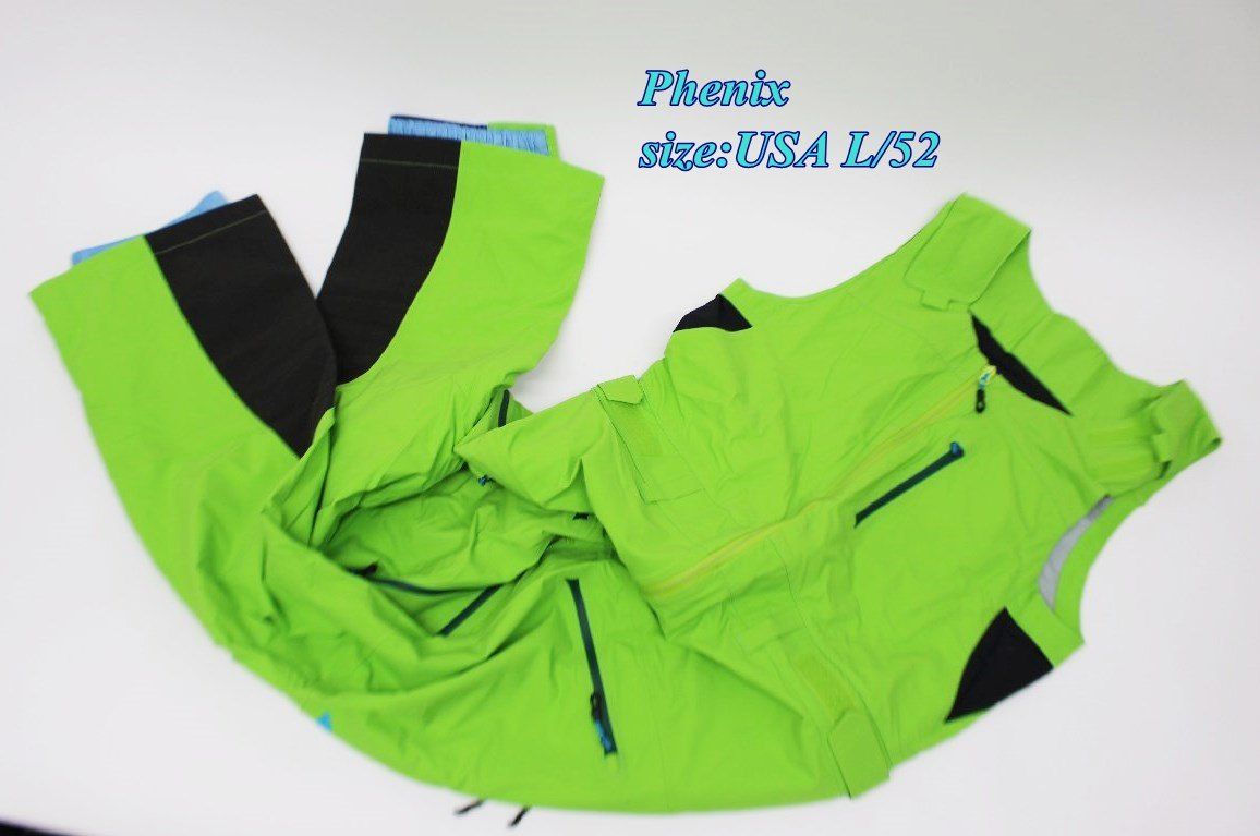 Phenix フェニックス メンズスキーパンツ サロペット L イエロー