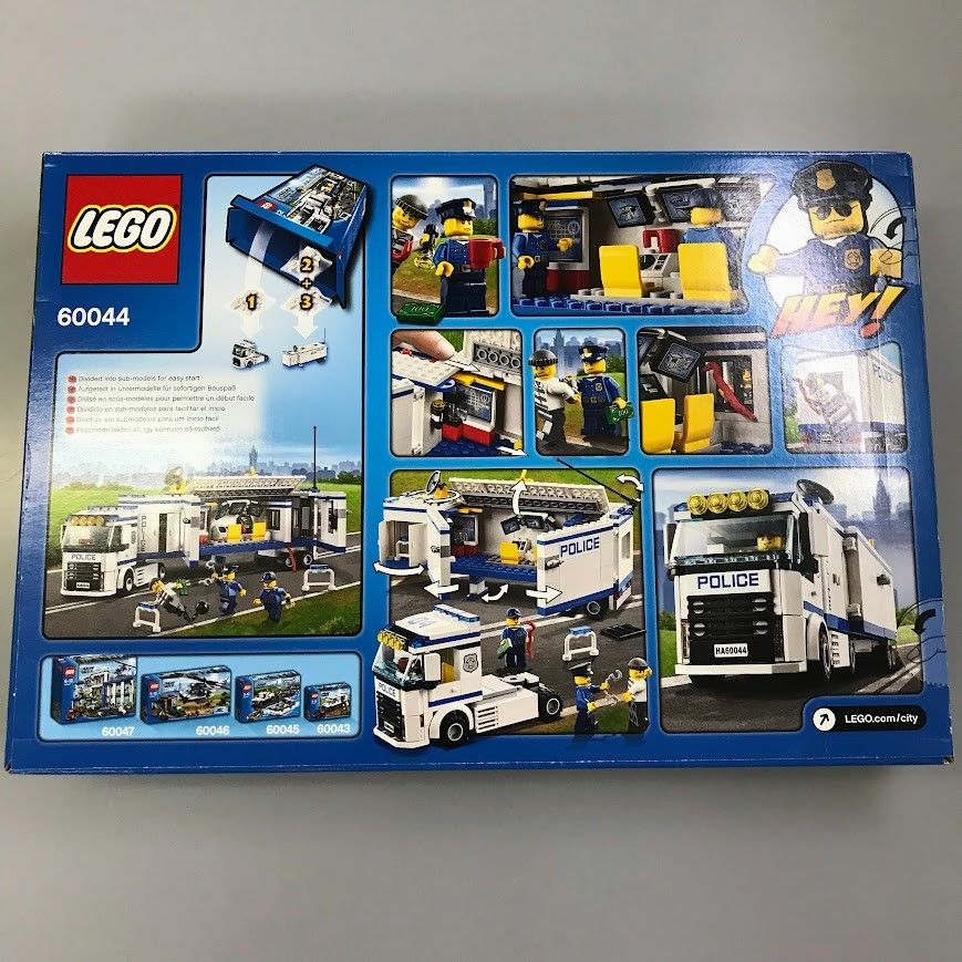 正規品 新品未開封 LEGO レゴ レゴシティ 60044 ポリスベーストラック 廃盤品 HD-032-B ※ ミニフィグ 警察官 ポリス ドロボウ  泥棒 372 - メルカリ