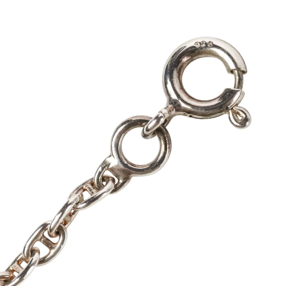 □HERMES□ アミュレット ミニ シェーヌダンクル ブレスレット 925