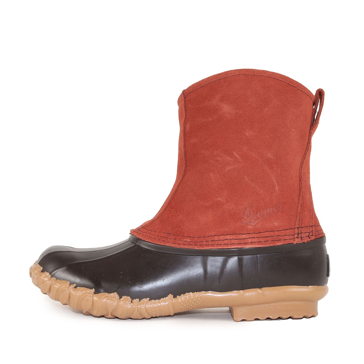 新品 DANNER ダナー サイズ:27.0cm スラッシャー プルオン ブーツ ビーンブーツ タイプ D-9300 SLUSHER PULL-ON レッド(赤茶) ブラウン US9 D シューズ 靴【メンズ】