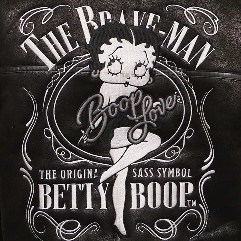 BETTY BOOP/ベティ ブープ 刺繍 B-3 ジャケット BBB-2247 - LOOP