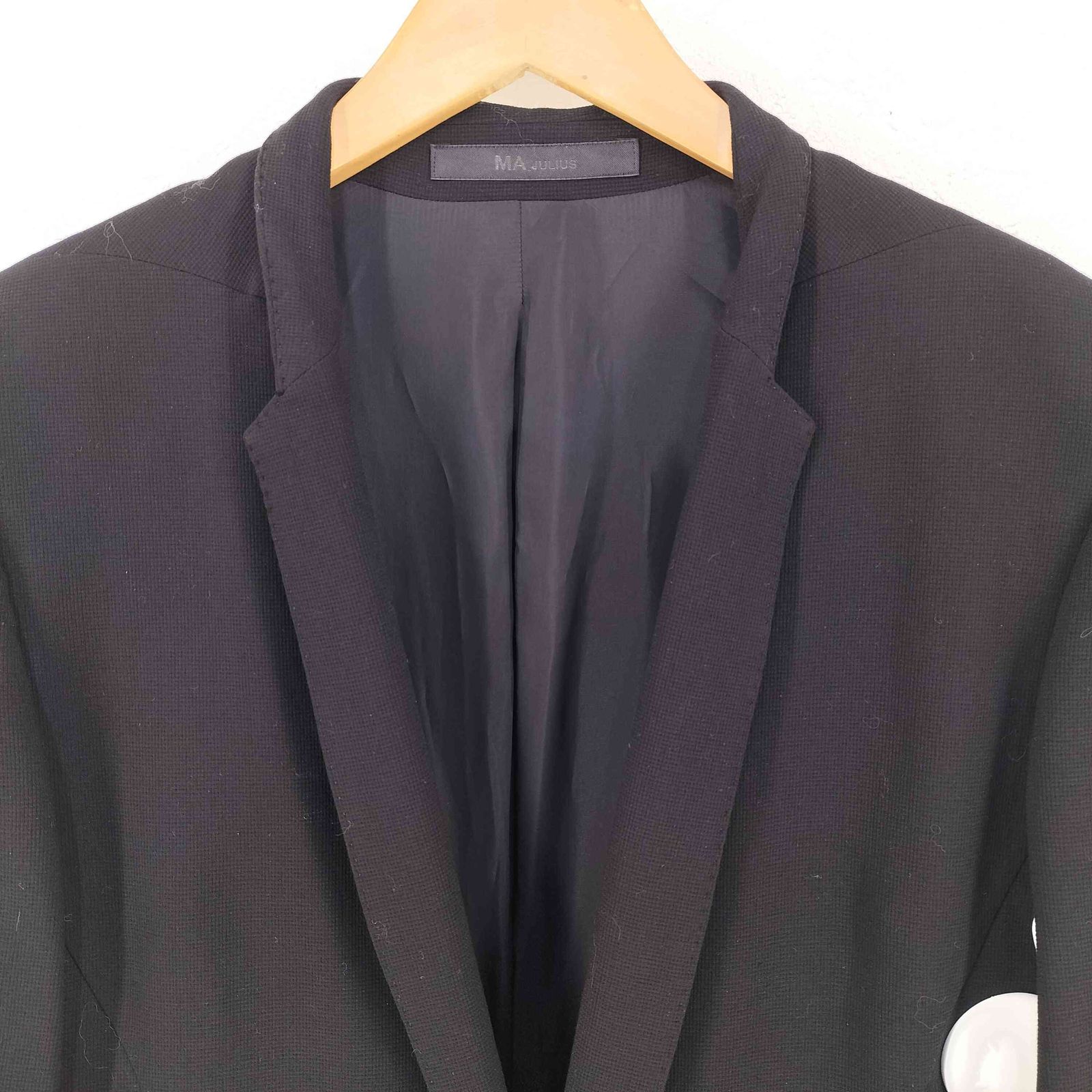 ユリウス JULIUS 2WAY レイヤード1Bテーラードジャケット メンズ JPN  