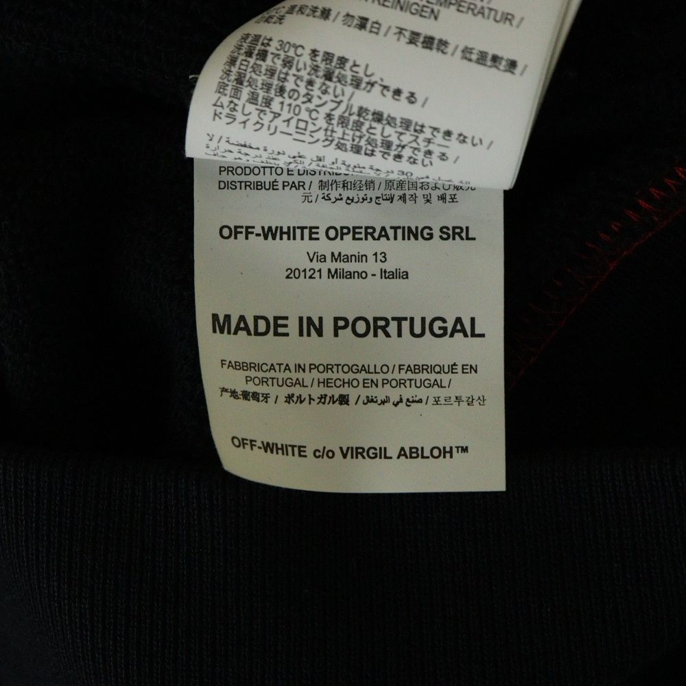 OFF-WHITE (オフホワイト) 19AW ×UNDERCOVER SKELETON RVRS ZIP
