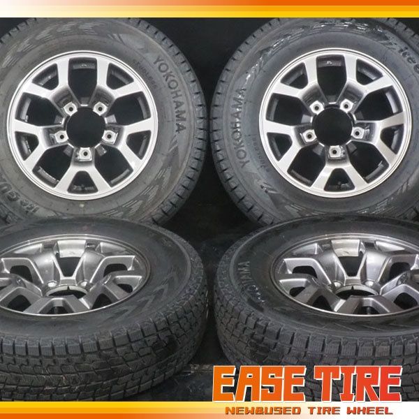 22年製 上品 ヨコハマ iceGUARD SUV G075 | 74 シエラ純正 195|80R15 | 5.5J 5 139.7 5H 4本 スタッドレス