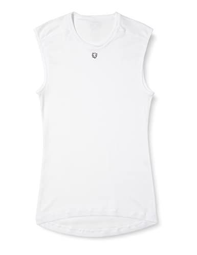 ホワイト_L_XL [カペルミュール] サイクリング インナー ノースリーブ メッシュアンダーウエア PP100 L_XL