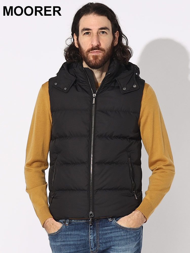 TATRAS ダウンベスト ウール リアルファー ネイビーサイズ3 タトラス