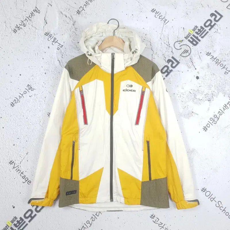 EIDER(アイダー) EIDER ウインドブレーカー ジャケット 白 黄色 3800057