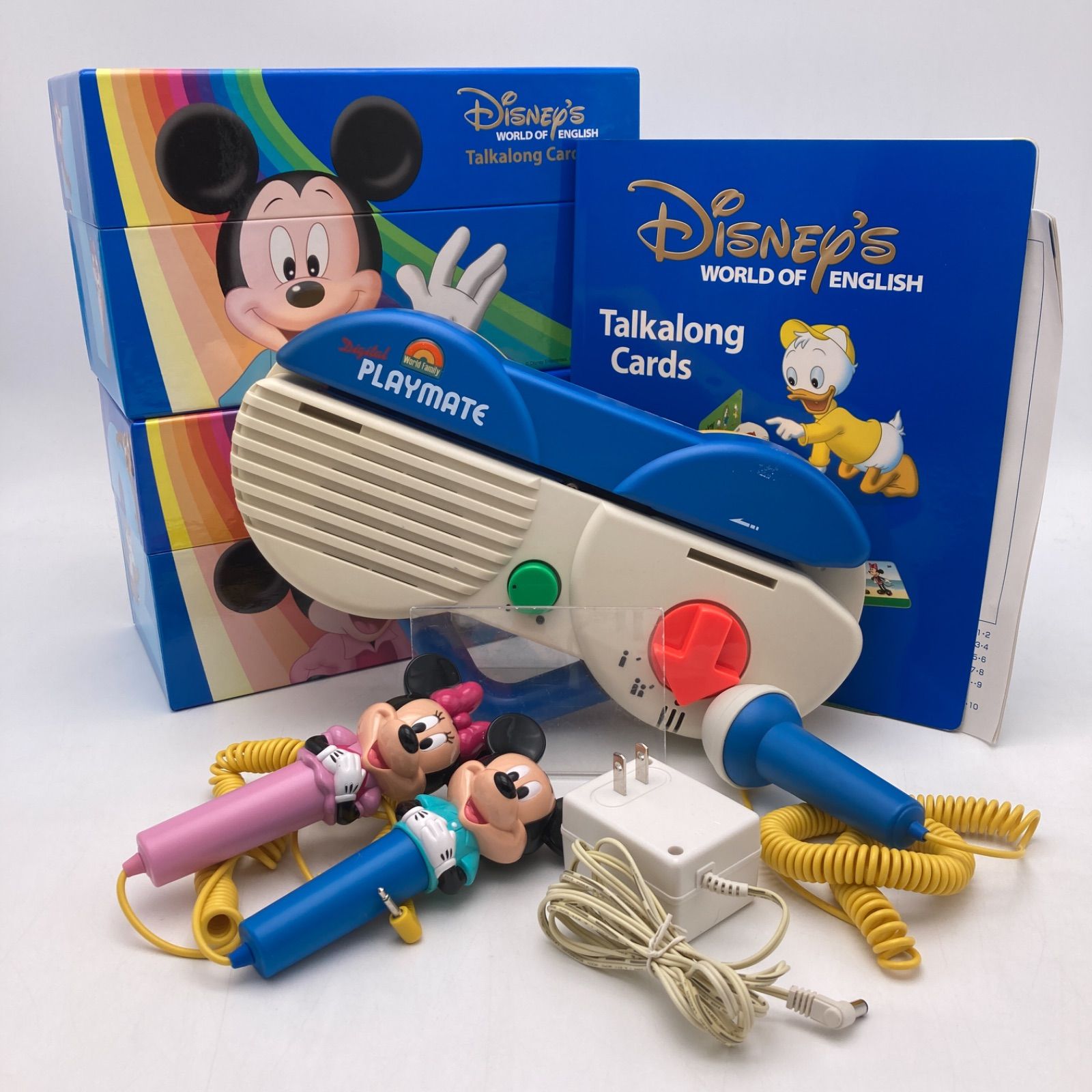 2012年購入 トークアロングセット 両面デジタル ディズニー英語システム DWE Disney ワールドファミリー 中古 1104504 -  ショップ活動