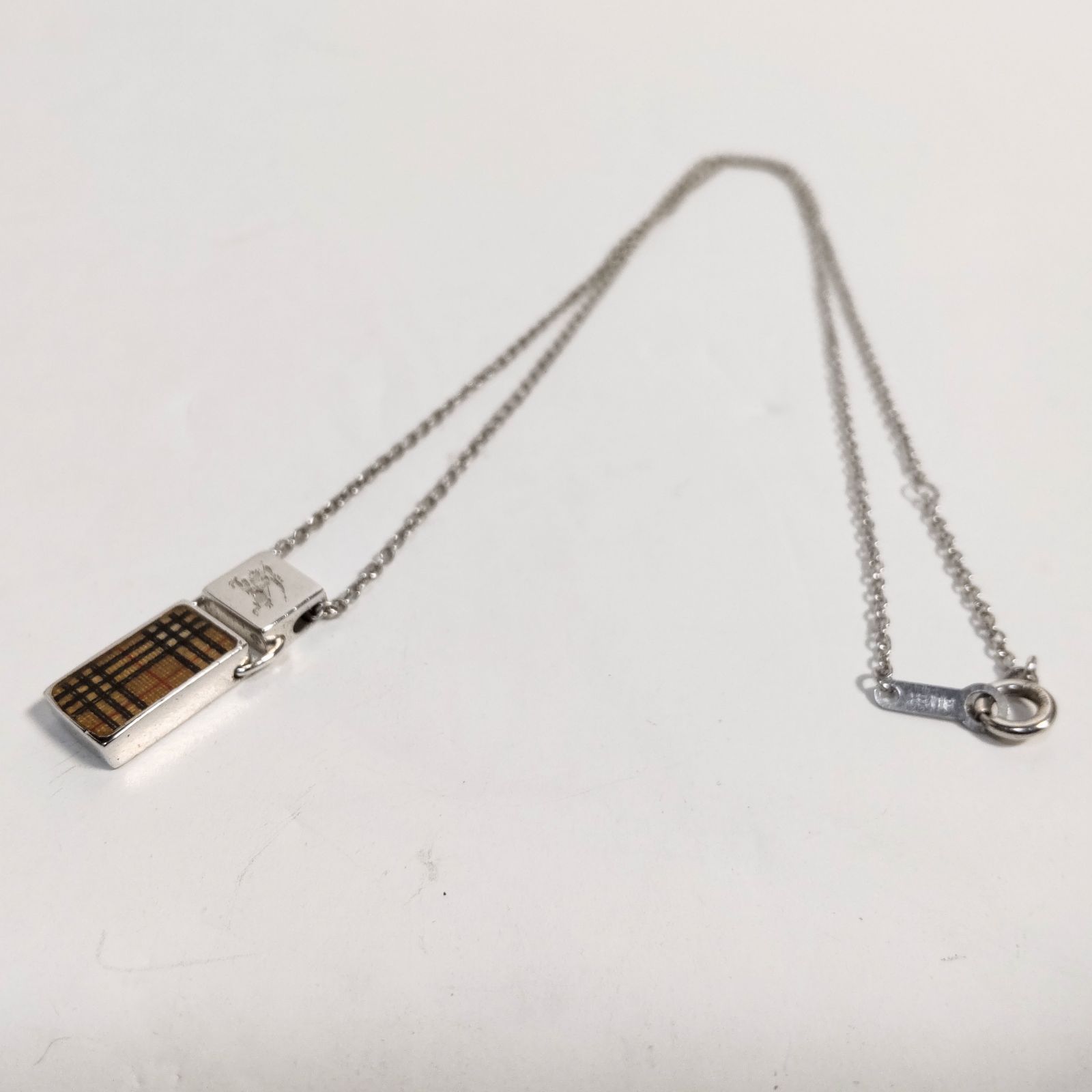 USED中古品】 BURBERRY バーバリー ノバチェック ホースロゴ 
