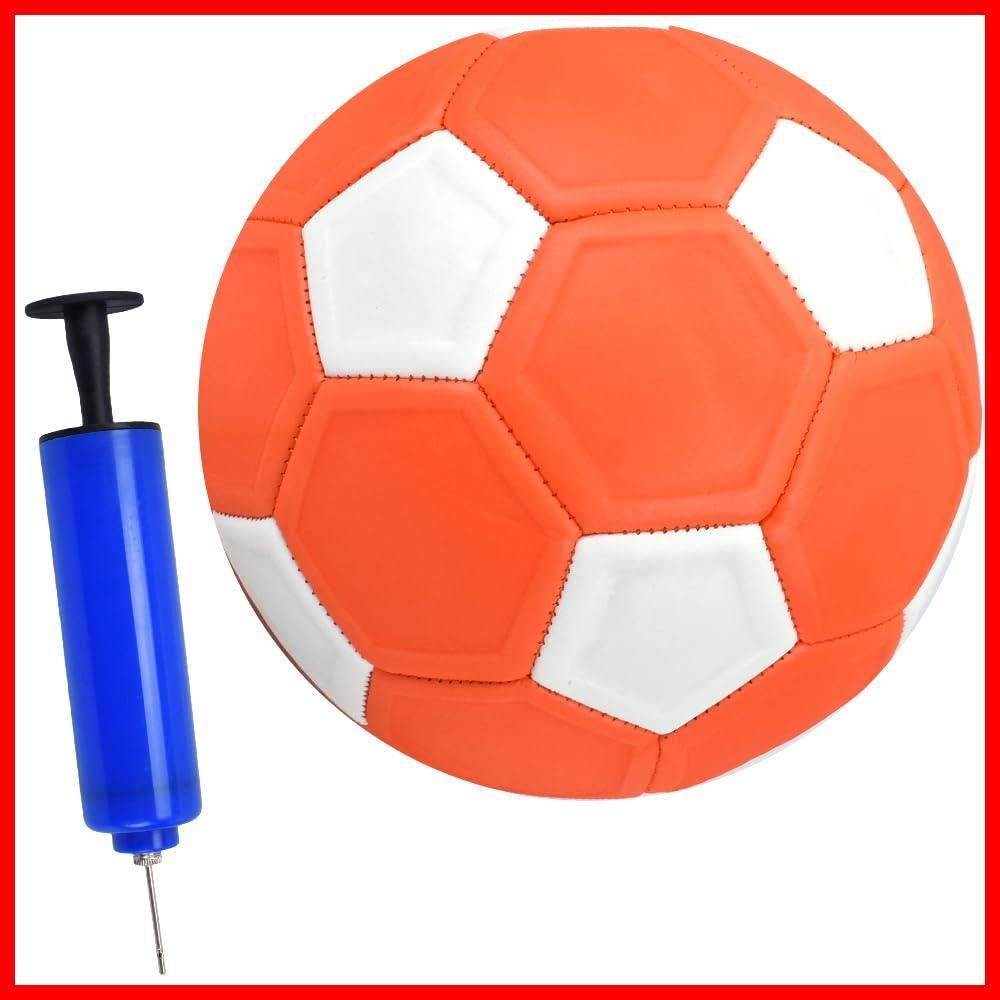 パネル構造 空気抵抗 シュート 弧を描く 遊び 変化球 練習 サッカーボール 空気入れ付属 カーブボール