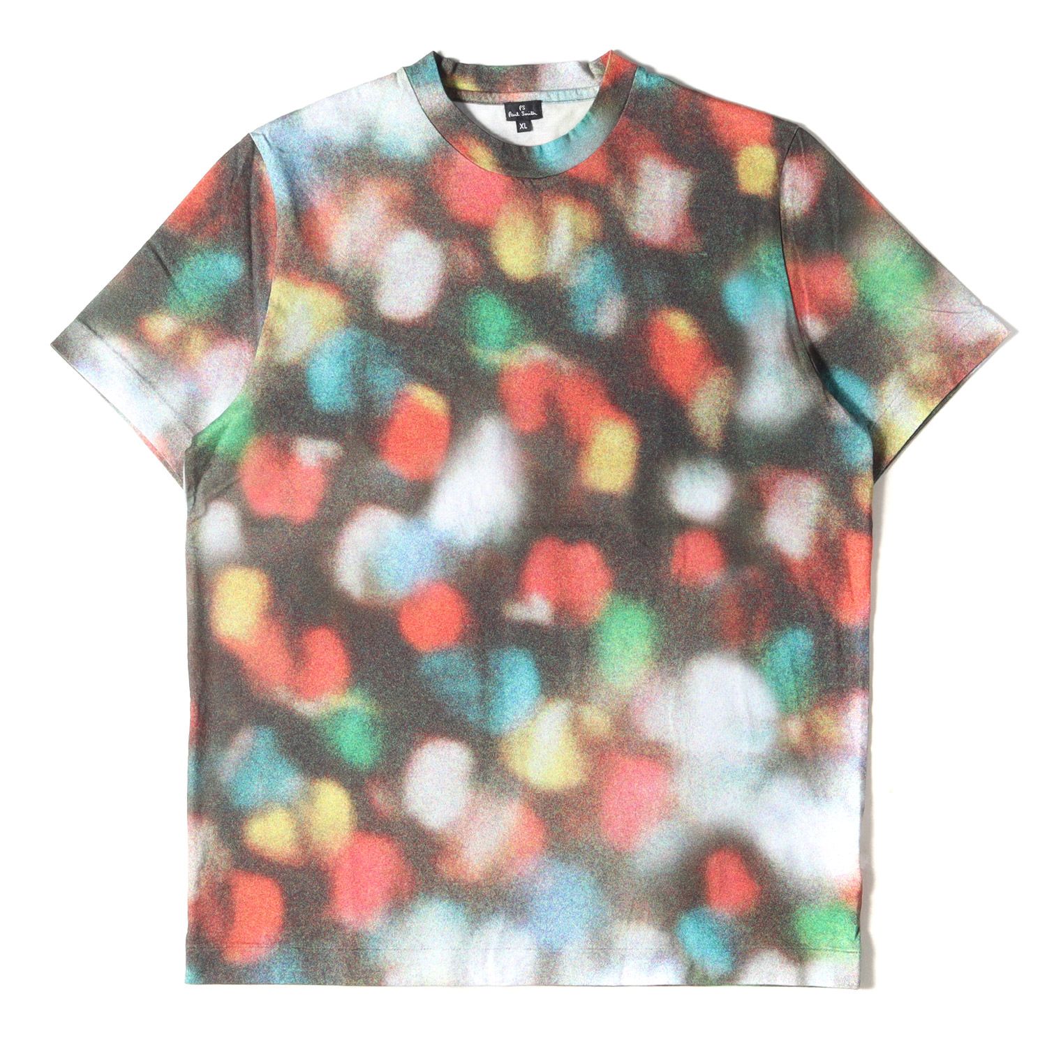 美品 Paul Smith ポールスミス Tシャツ サイズ:XL マルチ ネオン