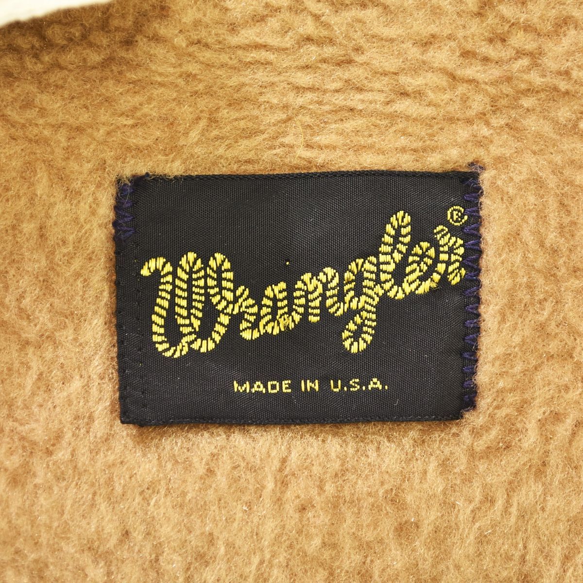 希少】 70sヴィンテージ USA製 ラングラー Wrangler Sherpa