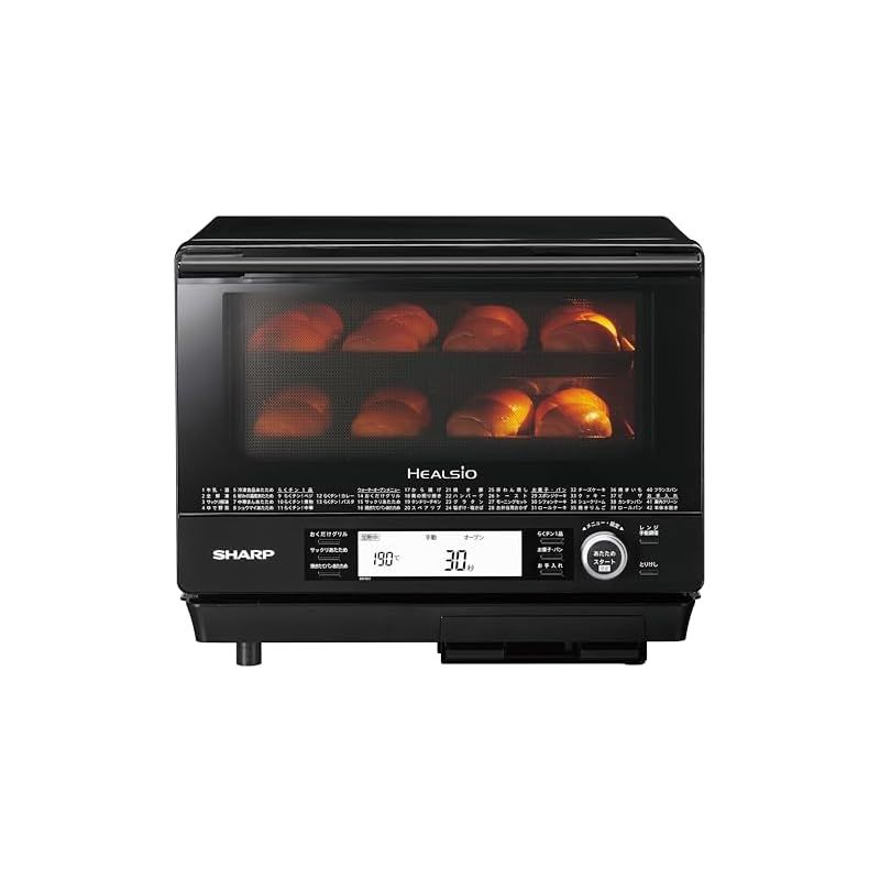 新品未使用！シャープウォーターオーブン ヘルシオ AX-XJ1-B ブラック 30L