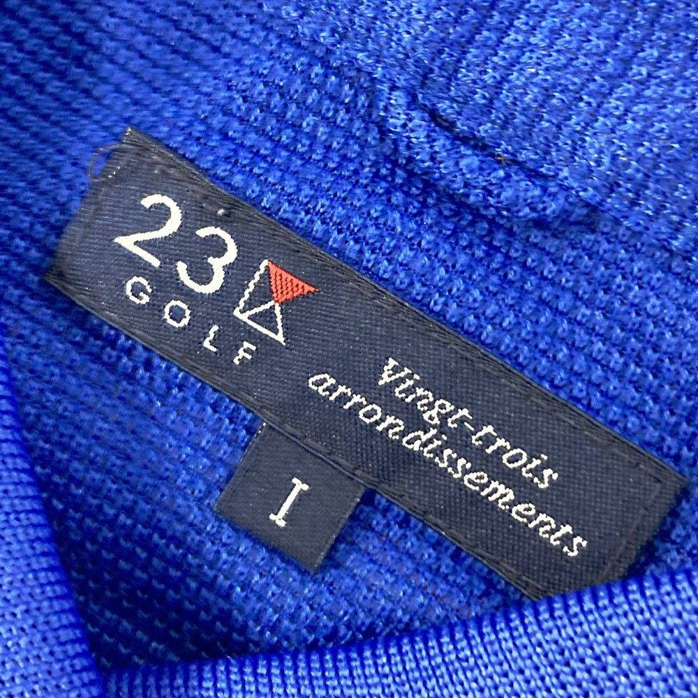 23区GOLF ニジュウサンクゴルフ 半袖ポロシャツ グラデーション