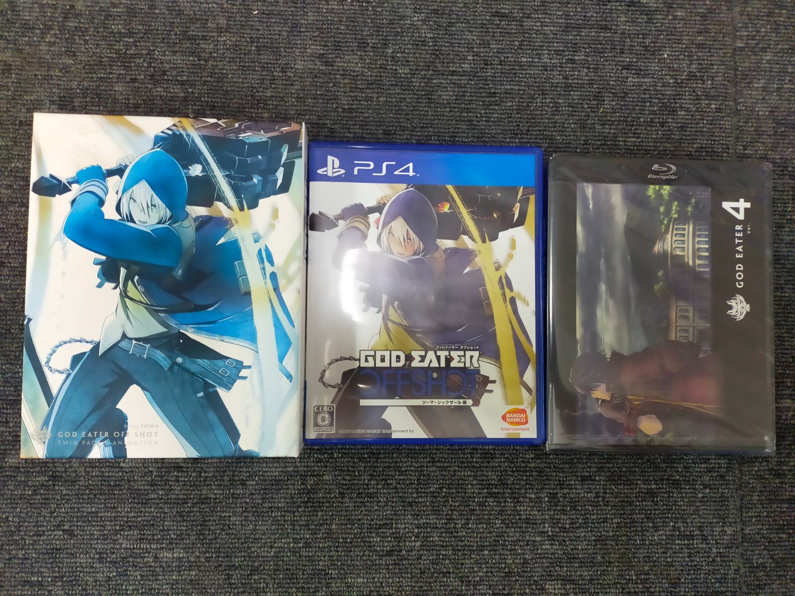 GOD EATER OFF SHOT 〈ソーマ・シックザール編〉ツインパック&amp;アニメVol.4 - PS4 Amazon.co.jp: GOD EATER OFF SHOT ツインパック&アニメVol.4