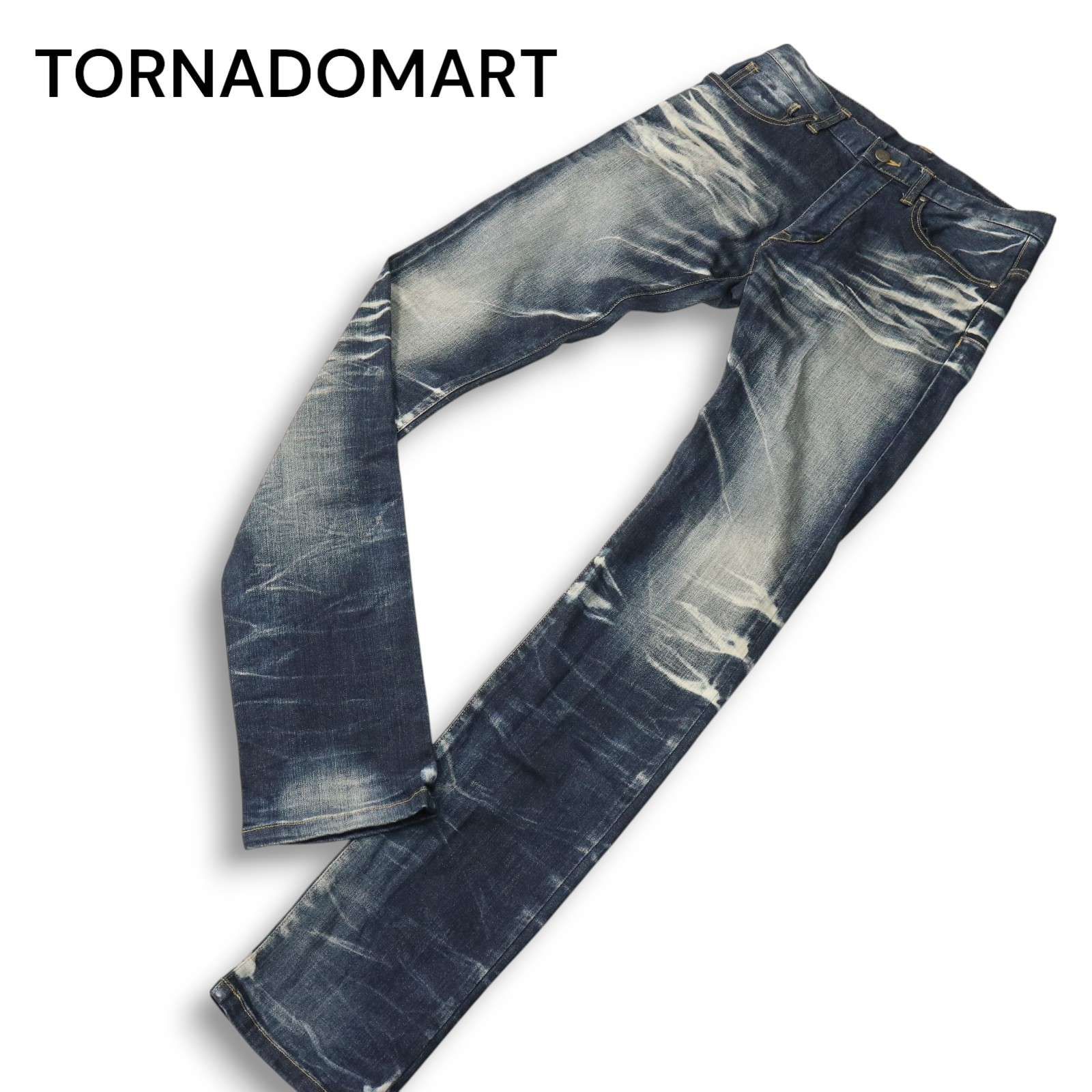 TORNADO MART（トルネードマート） デニムパンツ LL ネイビー メンズ 