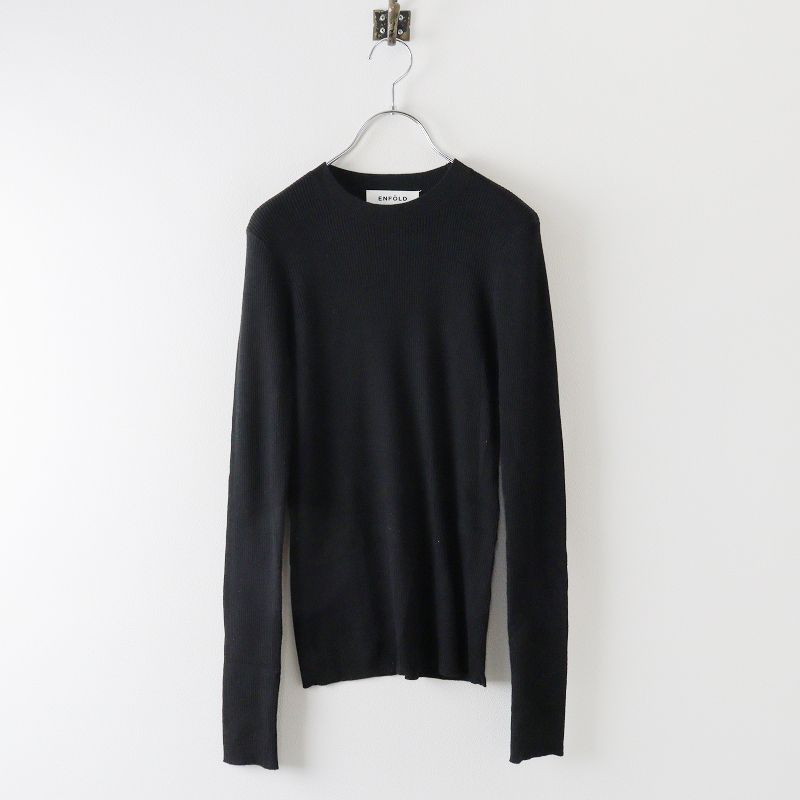 2022FW エンフォルド ENFOLD SQUARE-NECK LAYERED DRESS スクエア 