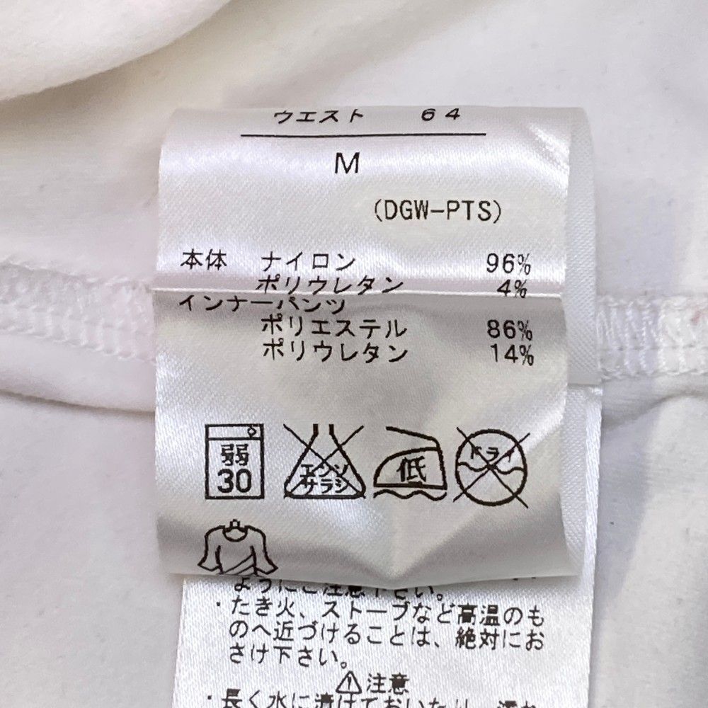 サイズ：M DESCENTE GOLF デサントゴルフ  インナー付 ストレッチ スカート  ベージュ系 [240101428822] ゴルフウェア レディース ストスト DESCENTE GOLF デサントゴルフ インナー付 ストレッチ スカート