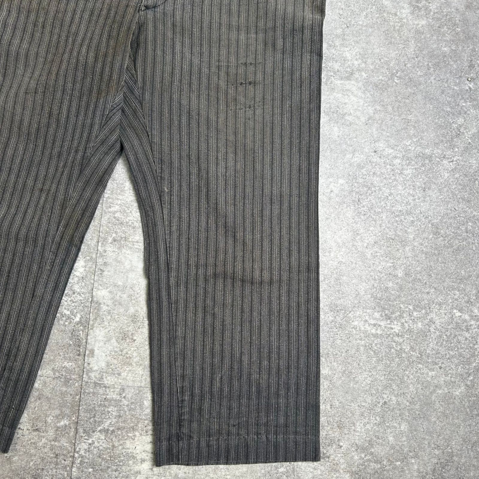 【専用】40s〜 unknown ファーマーズパンツ 針刺し サスペンダーボタン 40s〜 unknown ファーマーズパンツ 針刺し サスペンダーボタン