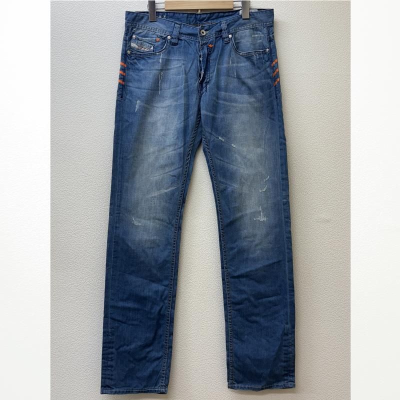 DIESEL × adidas VIKER-AD コラボデニムパンツ W31 中古・古着通販】DIESEL (ディーゼル) adidas (アディダス