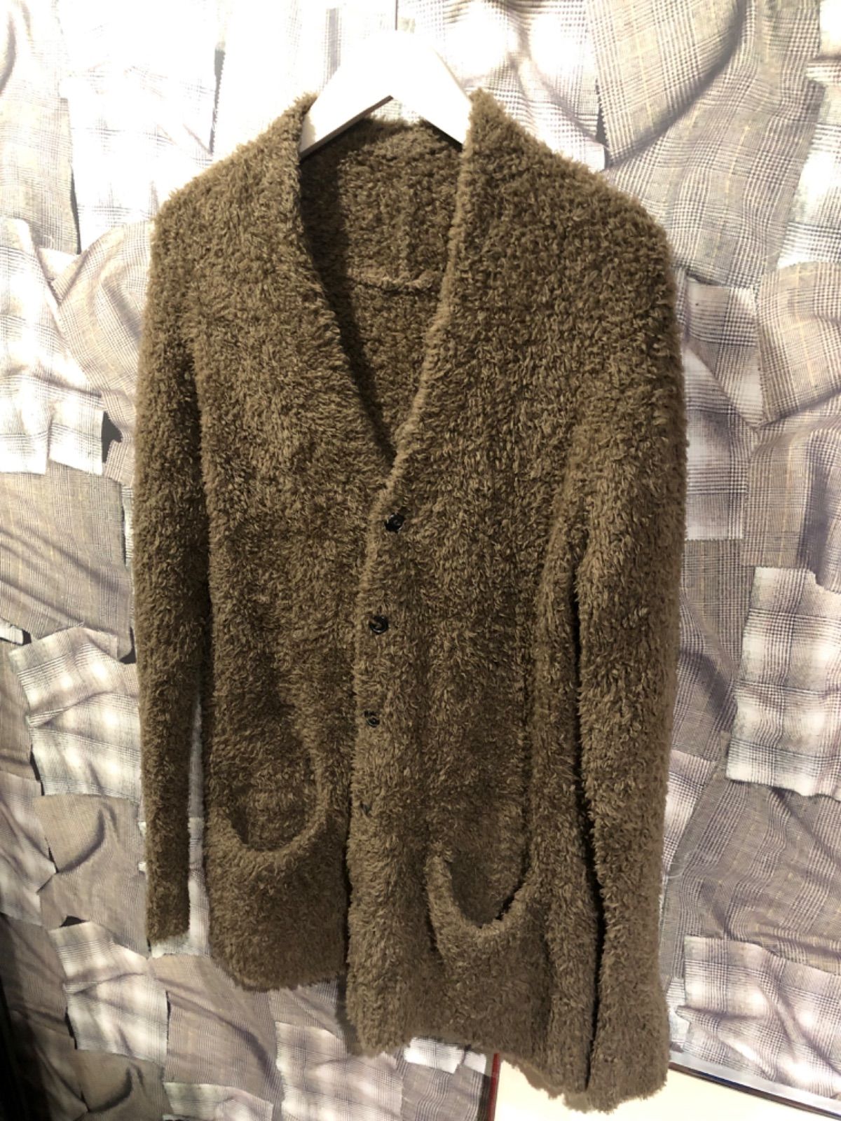 KAZUYUKI KUMAGAI カズユキクマガイ モールニット カーディガン サイズ 
