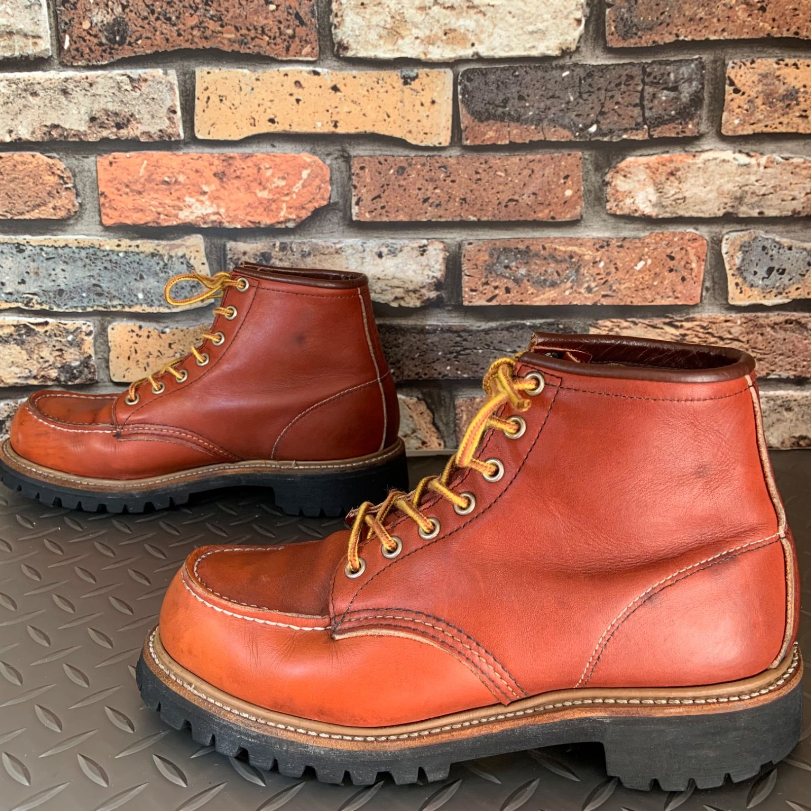 レッドウィング 8175 半円犬タグ 7E 良品 裏半円犬タグ 91年02月刻印】レッドウィング 8175 アイ
