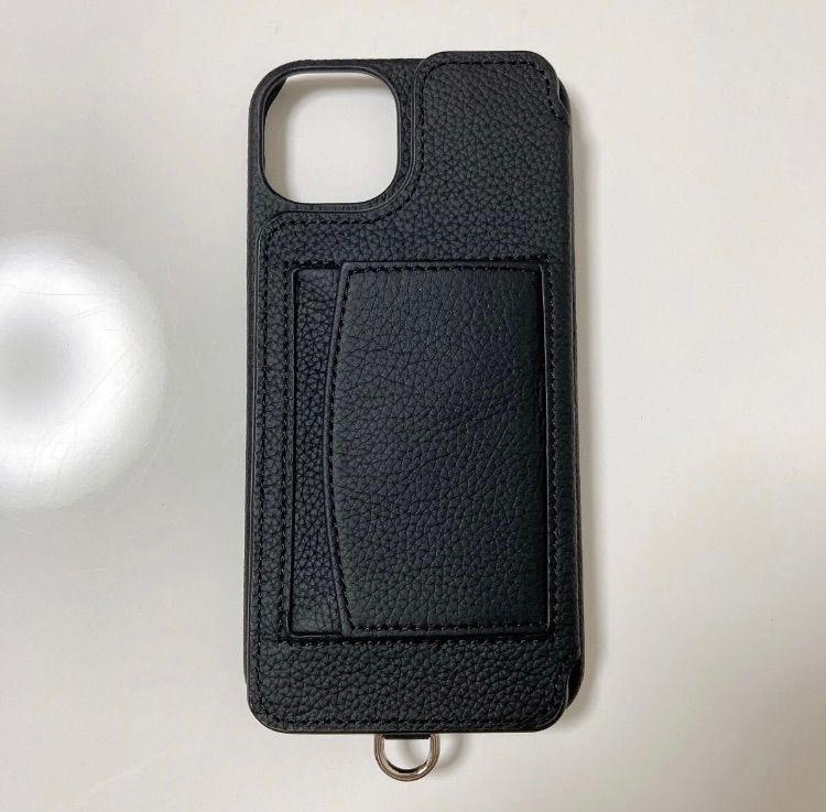 BV様DEMIU デミュウiPhone14ケース　POCHEポシェブラック　新品 iPhone14plus】新品DEMIUデミュウdemiurvoデミウルーボiPhone