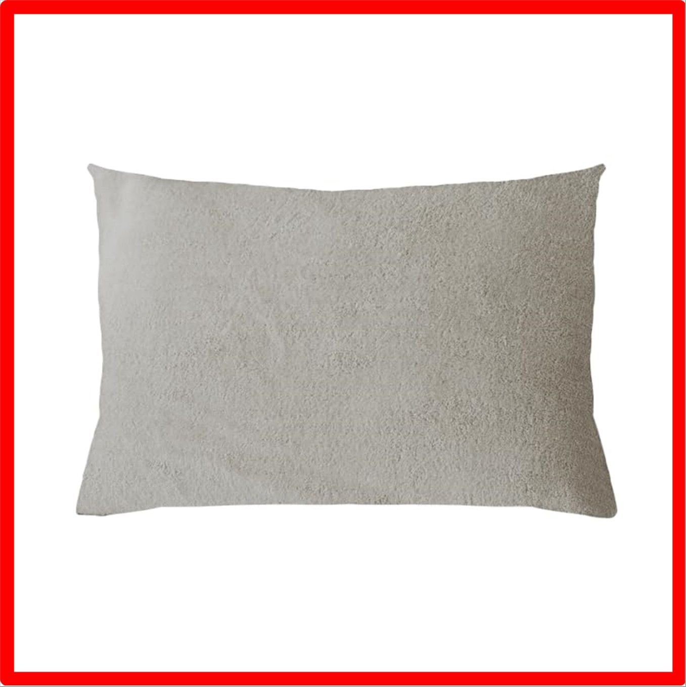 【匿名配送】グレー 「昭和30年創業の老舗」が作ったオリジナル「今治タオル枕カバー」 国産 綿100％ 封筒型 タオル地 パイル地 43x63cm cocone