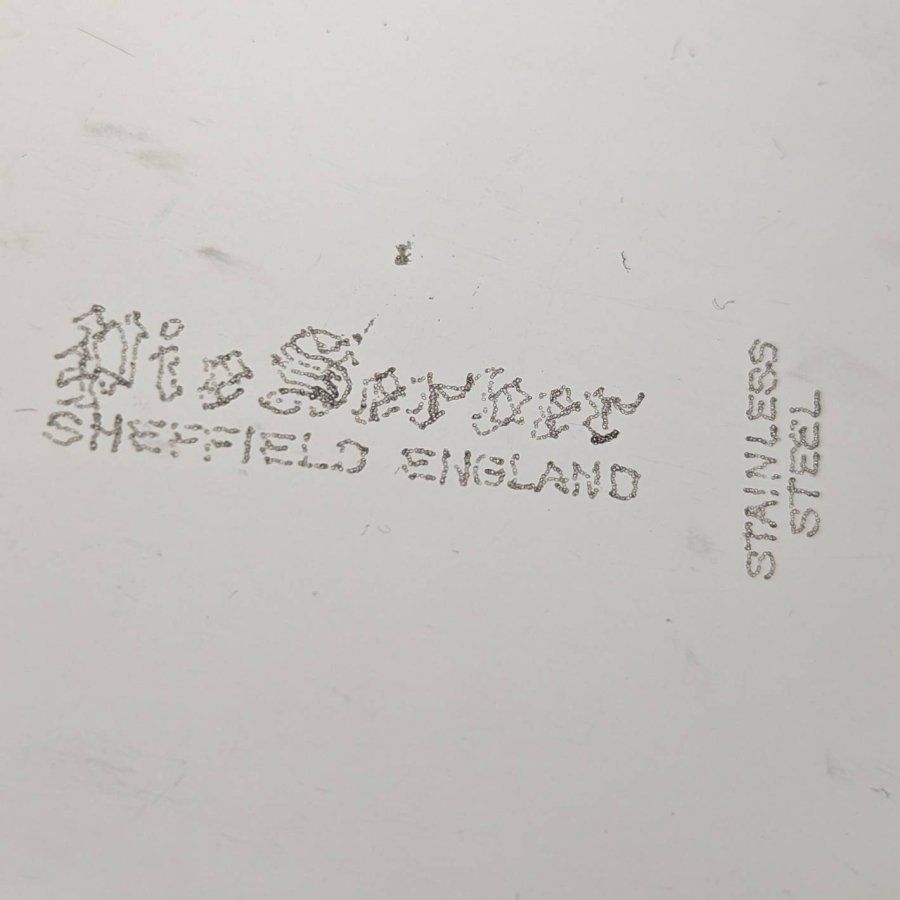 1970年 英国ヴィンテージ 純銀製ハンドル ケーキサーバ Harrison
