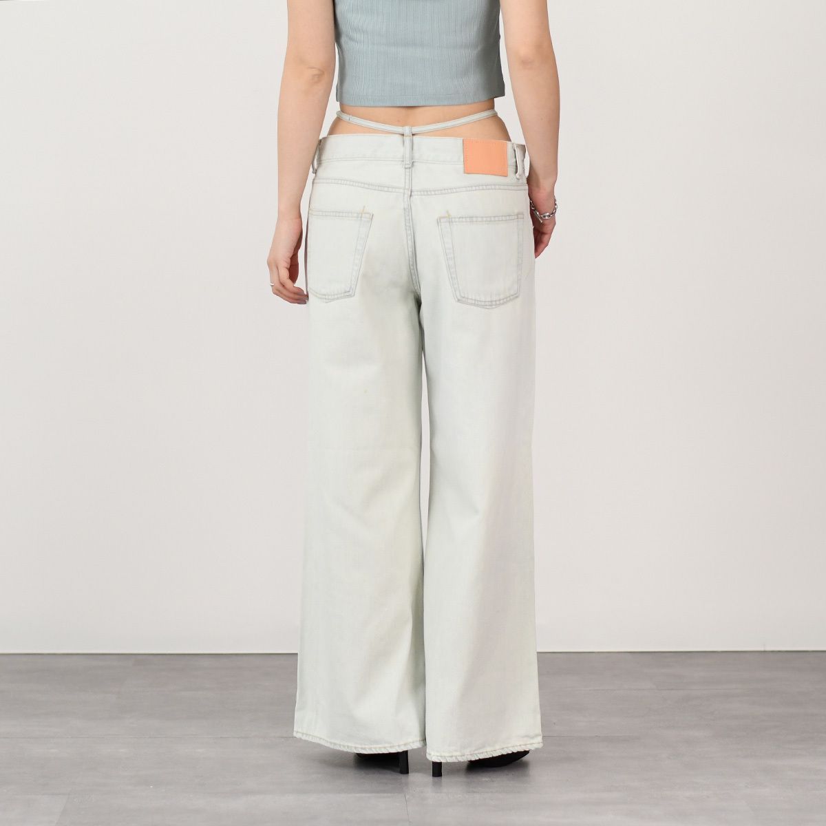 ACNE STUDIOS アクネ ストゥディオス ワイド デニム フレアパンツ 