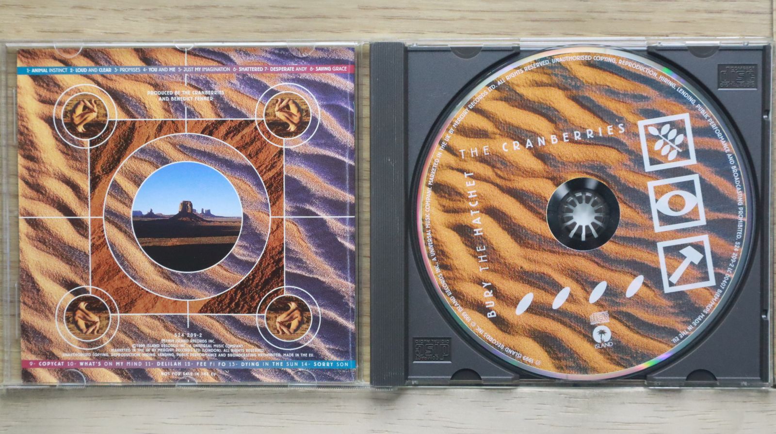 中古CD☆クランベリーズ/The Cranberries□ Bury The Hatchet 
