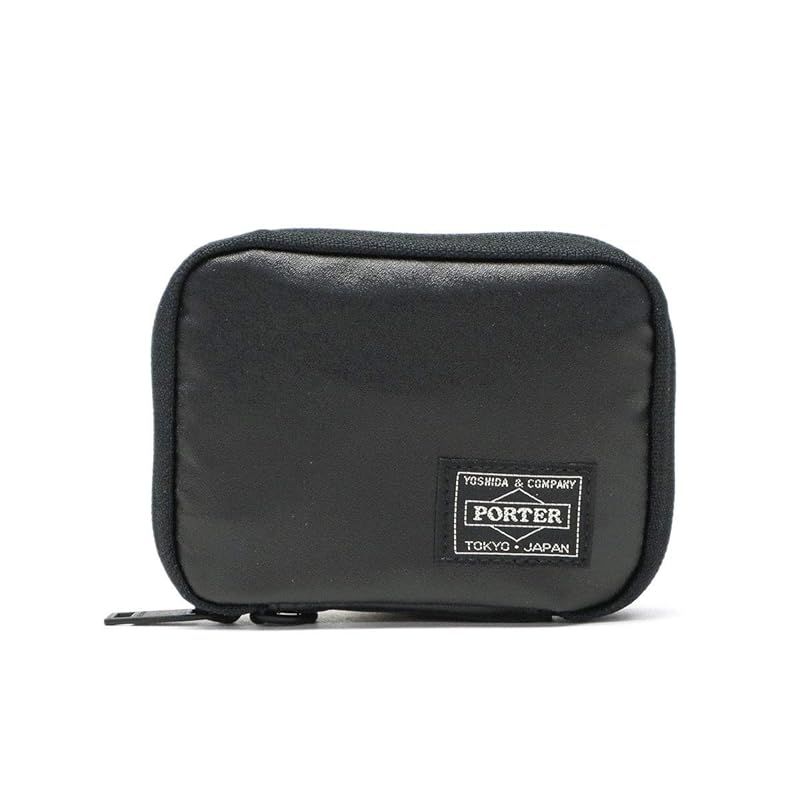 【新品】 (ポーター) PORTER ナイロン ラウンドファスナー財布 汚れにくい 防水 [TACTICAL/タクティカル] 654-07081 ブラック 1