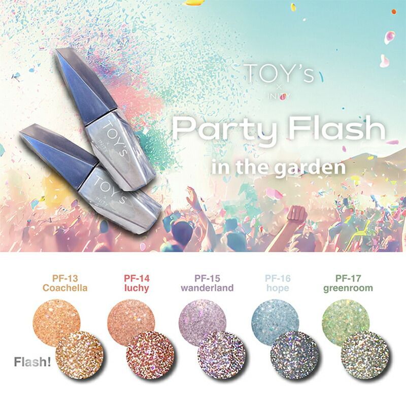 TOY's × INITY トイズバイアイニティ パーティーフラッシュ