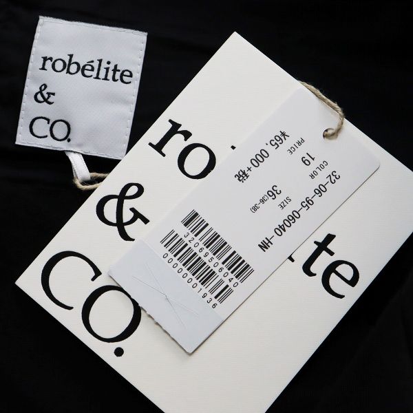 未使用 定価6.5万 robelite&CO. ローベリイテアンドシーオー ウールシルク ノースリーブワンピース 36/ブラック【2400013336949】  - メルカリ