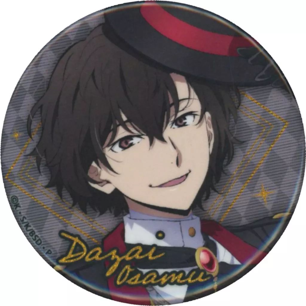 文豪ストレイドッグス　RED° TOKYO TOWER 缶バッジ　太宰治 文スト 文豪ストレイドッグス 東京タワー レッド REDコラボ 太宰