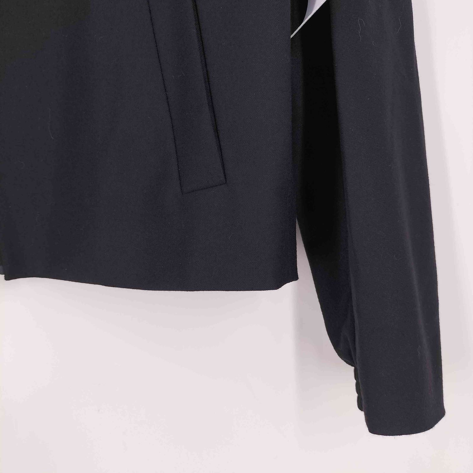 美品　セオリーリュクス　ウールノーカラージャケット　New Saxony セオリーリュクス theory luxe New Saxony Nuela ノーカラー