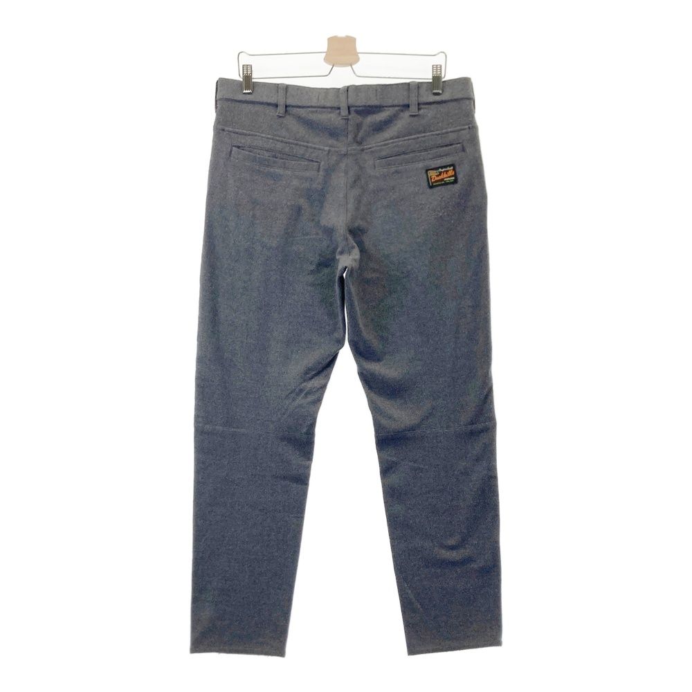 サイズ：L ROUGH&SWELL ラフアンドスウェル ストレッチパンツ グレー系
