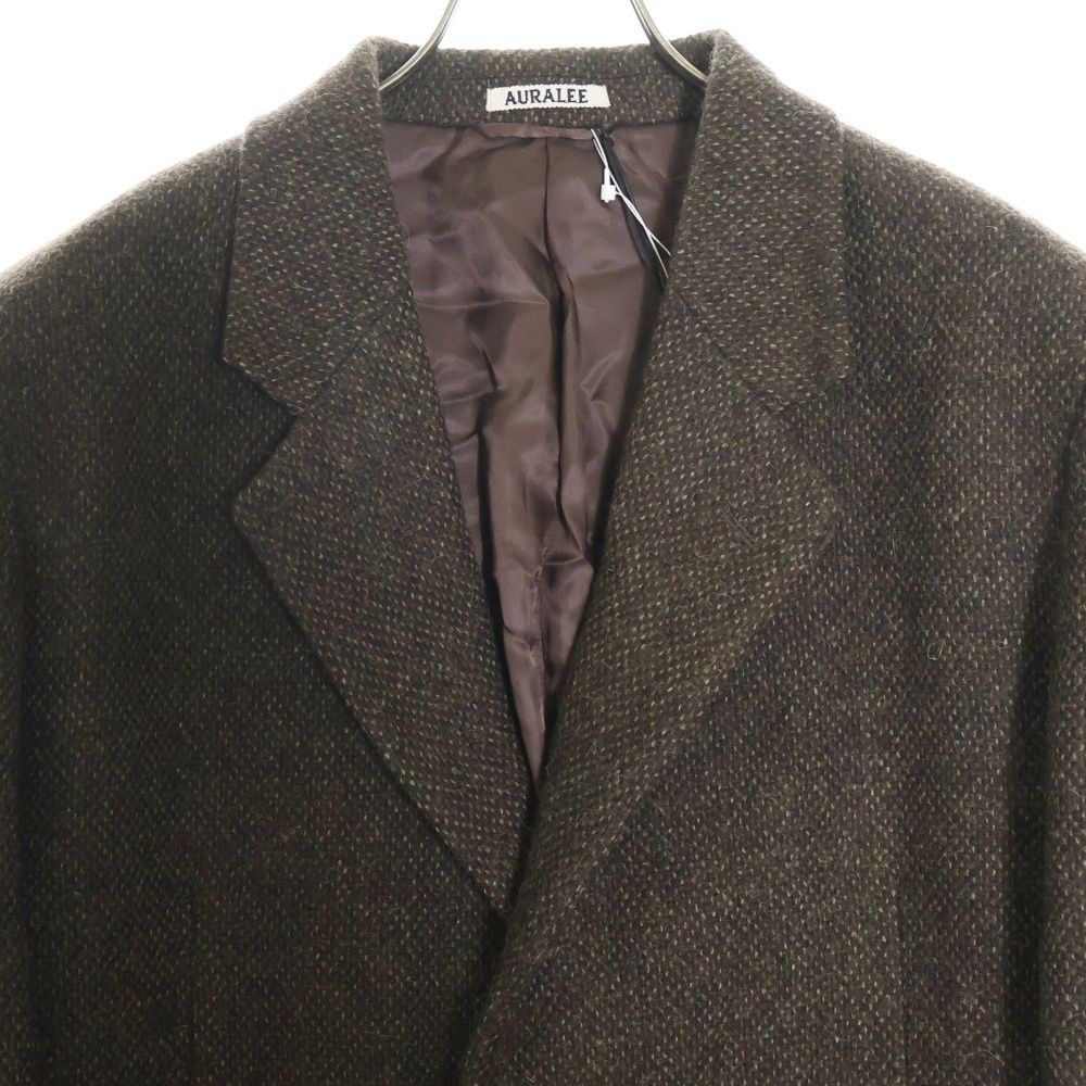AURALEE (オーラリー) 24AW LAMA SHETLAND WOOL TWEED