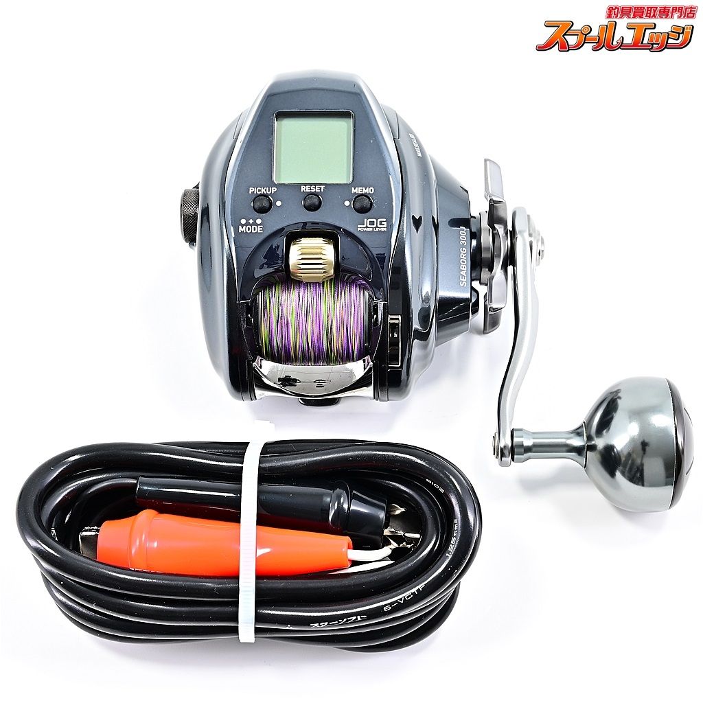 【ダイワ】 21シーボーグ 300J 使用距離9.3km 使用38時間 DAIWA