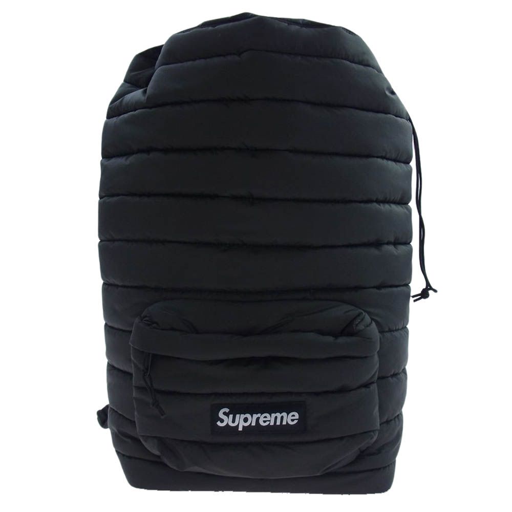 Supreme シュプリーム バックパック 22AW × PERTEX パーテックス Puffer Backpack パファー バックパック リュック  バッグ ボックスロゴ チャコール系【中古】 - メルカリ