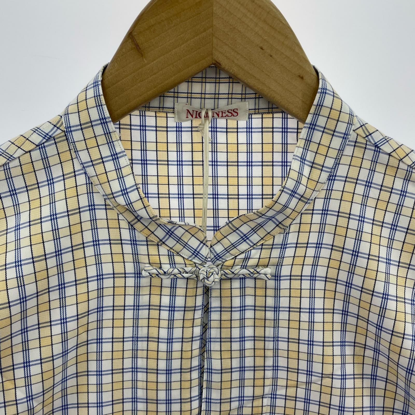 NICENESS MAO CHINESE SHIRT L イエロー - メルカリ NICENESS MAO CHINESE SHIRT L イエロー - メルカリ
