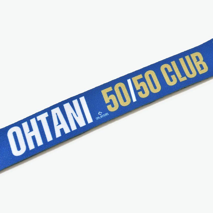 大谷翔平 50-50 ネックストラップ ランヤード 記念グッズ 50