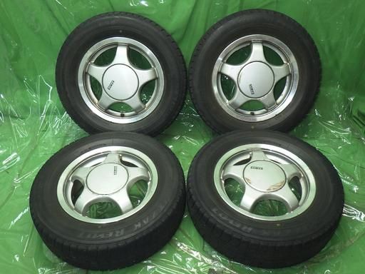 スタッドレス REMY’s 13インチ ブリヂストン ブリザックレボ1