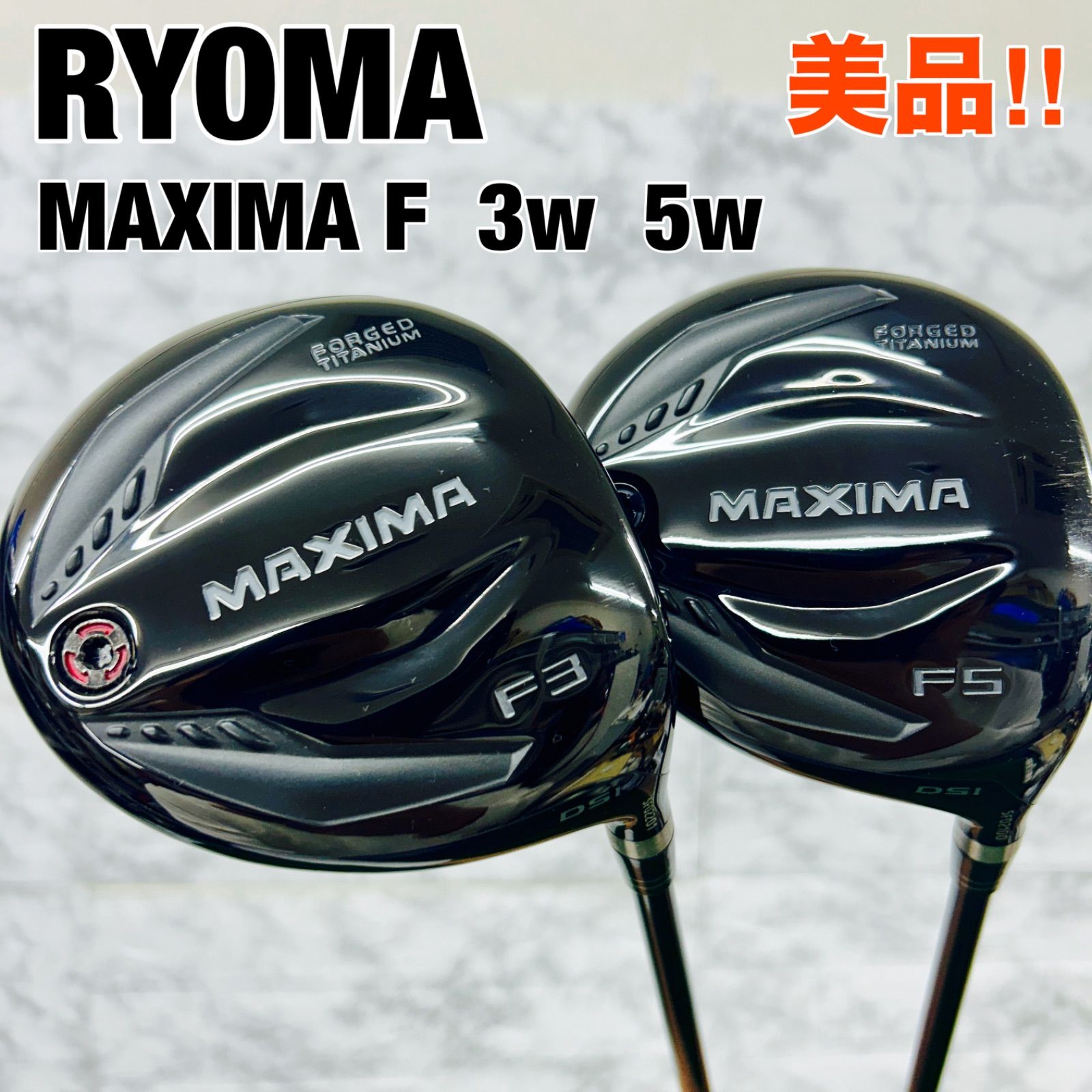 美品】リョーマ RYOMA MAXIMA マキシマ F3 F5 フェアウェイウッド 2本